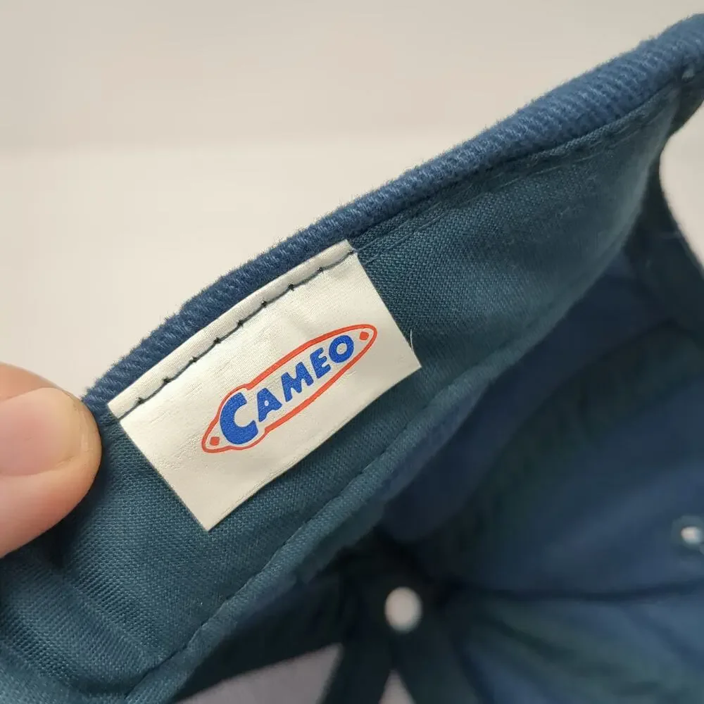 Cameo Baseball Cap Blue One Size Squaw Creek Transportation Slideback Twill Hat